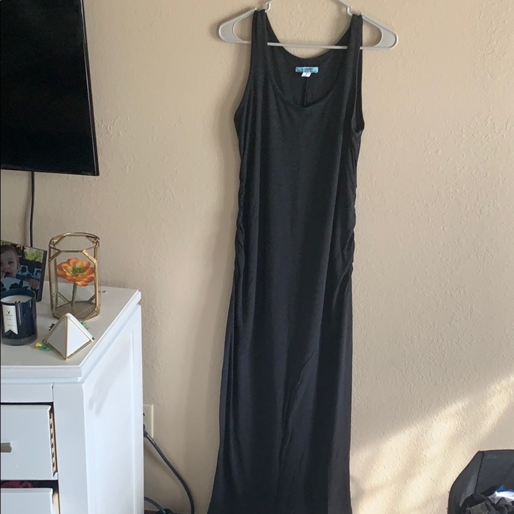 Maternity maxi dress